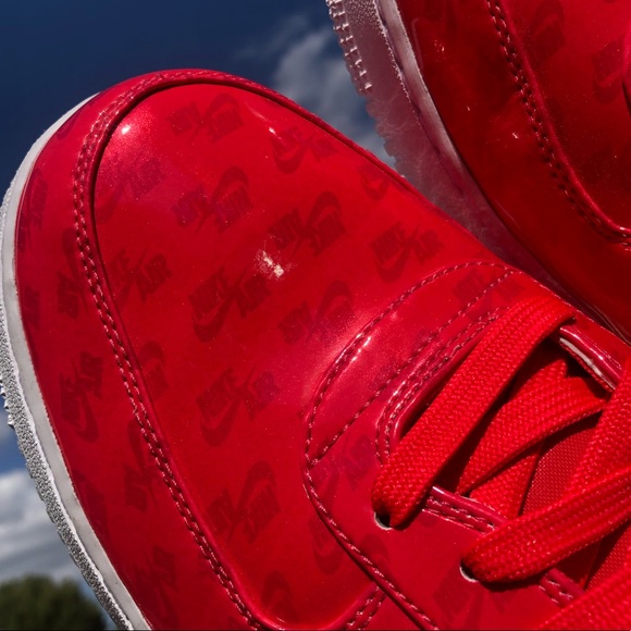 NWOB 💞NIKE AIR FORCE 1 HOT PINK MENS 11.5 - Picture 5 of 8